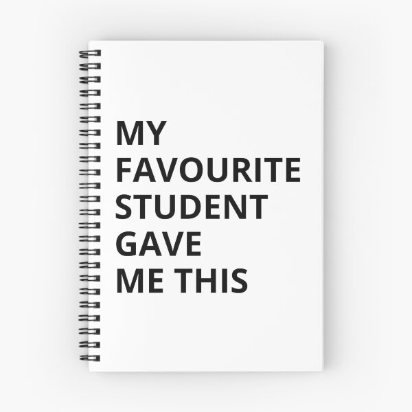 Item preview, My Favourite Student Gave Me This designed and sold by PetPanache.