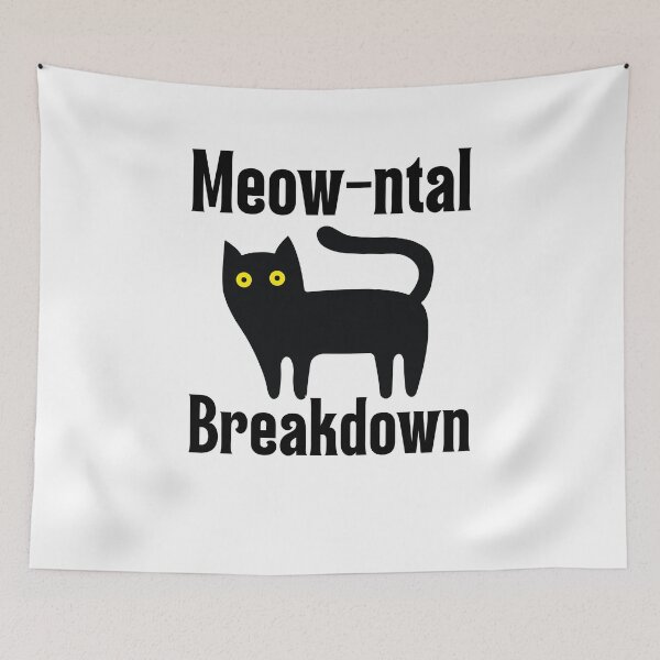 Item preview, Meow-ntal Breakdown designed and sold by MerchByPaticzek.
