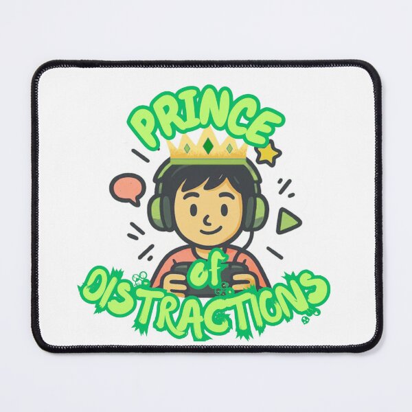 Item preview, Prince of Distractions – Funny Design for Kids, Teens, or Daydreamers designed and sold by GiggleBear.