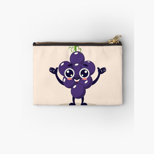 Item preview, Cute Grape Cartoon Character designed and sold by Mariia Berezhna.