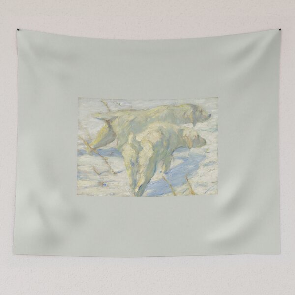 Item preview, Two Siberian Dogs by Franz Marc designed and sold by Amanda1775.