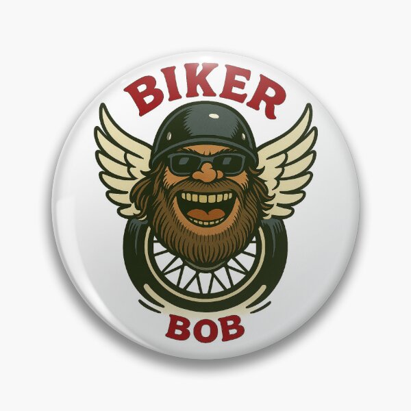 Item preview, Biker Bob Logo designed and sold by HotGas.