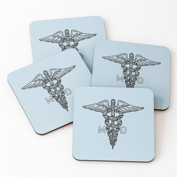 Item preview, MD - Staff of Caduceus designed and sold by Mostly Medical.