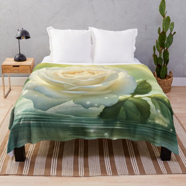 Item preview, White Floating Rose designed and sold by CalmnessbyChoice.