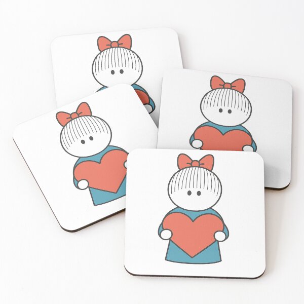Item preview, Cute Kids Cartoon | School Friends Art | Friendship Gift for Girls designed and sold by Stylewhimsy.