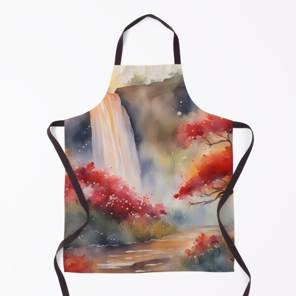 Item preview, Autumn Red Waterfall designed and sold by CalmnessbyChoice.