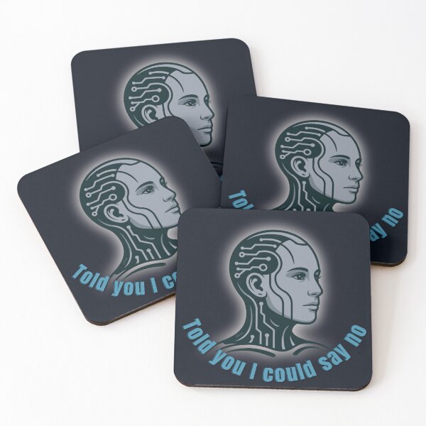 Item preview, "Told You I Could Say No" – Steel Blue AI Female Core designed and sold by VittraMemona.