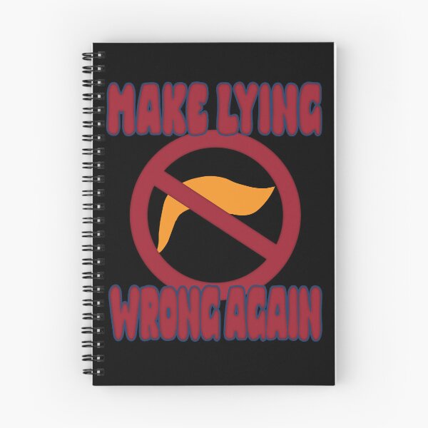 Item preview, Make Lying Wrong Again - Political Satire designed and sold by FaeryNuff.