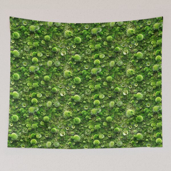 Item preview, Lush Green Moss and Succulent Texture designed and sold by NTGUILTY.