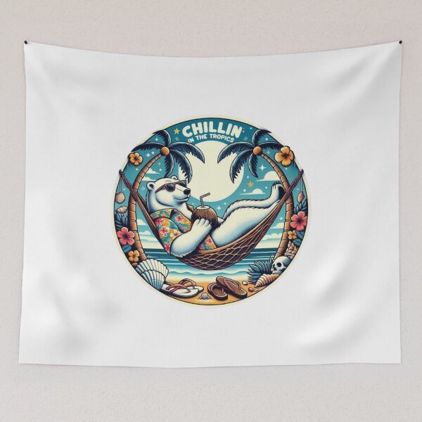 Item preview, Chillin’ in the Tropics designed and sold by Shipwrecked2020.