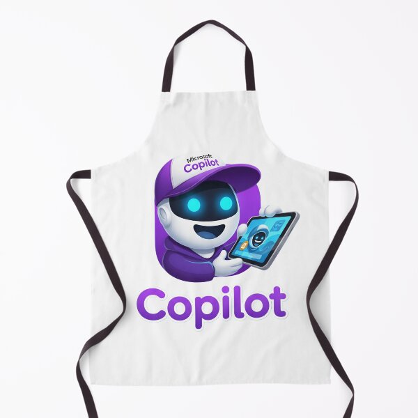 Item preview, Fun Microsoft Copilot AI App Logo designed and sold by Unique D-zine.