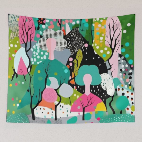 Item preview, “The Inner Forest” designed and sold by SpaceArteSou.
