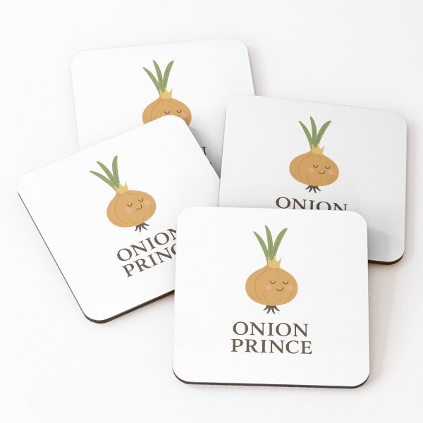 Item preview, Onion Prince – Soft but Strong Veggie Royalty Design designed and sold by VeroChaos.