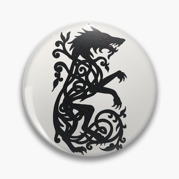 Item preview, Dread Wolf Knotwork Transparent designed and sold by Eolasesayelan.