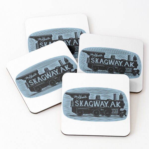 Item preview, Skagway Alaska Label designed and sold by John Morris Illustration.