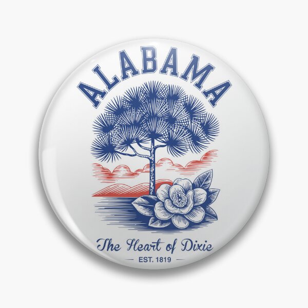 Item preview, Alabama | The Heart of Dixie designed and sold by SaltyLass.