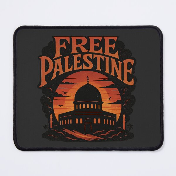 Item preview, Free Palestine — Dome of the Rock Sunset Silhouette designed and sold by GirlyPopped.