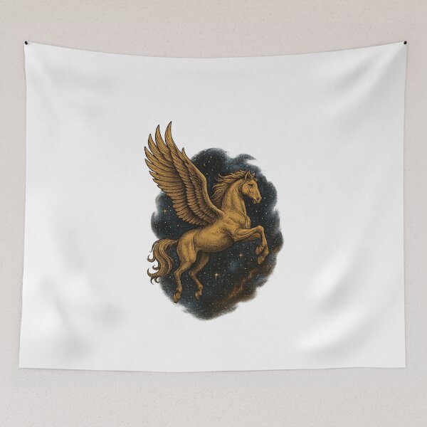 Item preview, Pegasus Over the Stars – Cosmic Flight designed and sold by Nuvijo.