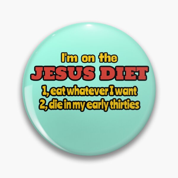 Item preview, The Jesus Diet designed and sold by Mister Shushy.