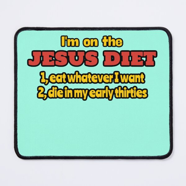 Item preview, The Jesus Diet designed and sold by Mister Shushy.