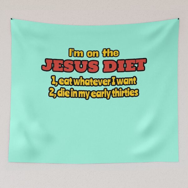 Item preview, The Jesus Diet designed and sold by Mister Shushy.