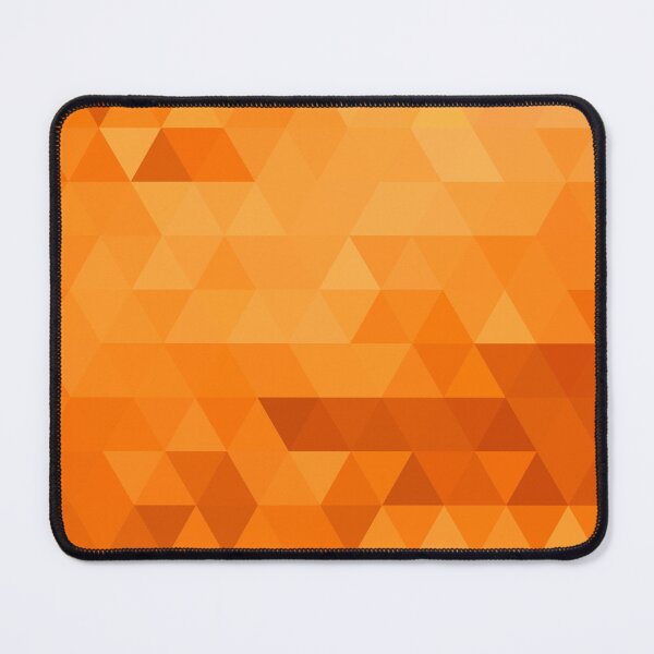 Item preview, Vibrant orange vector geometric pattern – modern abstract triangle design designed and sold by OlhaBondarenko.