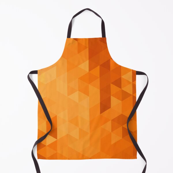 Item preview, Vibrant orange vector  geometric pattern – modern abstract triangle design designed and sold by OlhaBondarenko.