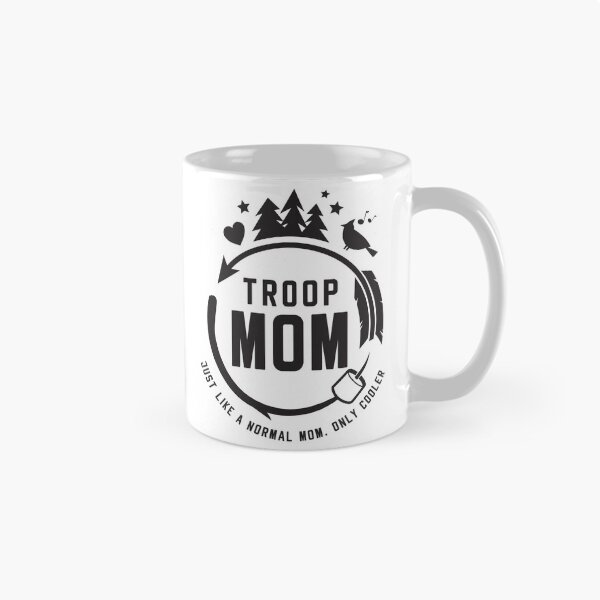 Item preview, Troop Mom, Just like a normal mom, only cooler! designed and sold by Underground Craft Club.