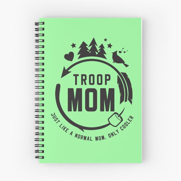 Item preview, Troop Mom, Just like a normal mom, only cooler! designed and sold by Underground Craft Club.