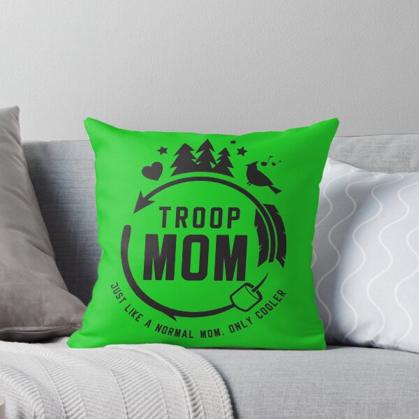 Item preview, Troop Mom, Just like a normal mom, only cooler! designed and sold by Underground Craft Club.