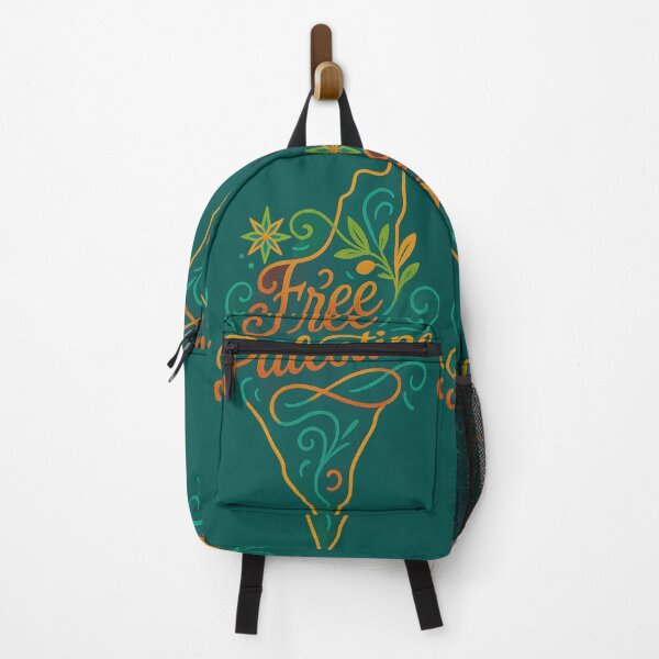 Item preview, Free Palestine Map Design with Floral Accents – Elegant Palestinian Solidarity designed and sold by GirlyPopped.