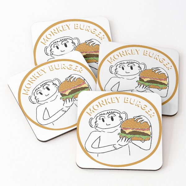 Item preview, Monkey Burger designed and sold by BananaGoats.