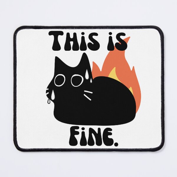 Item preview, This is Fine Cat designed and sold by ShinyKnacks.