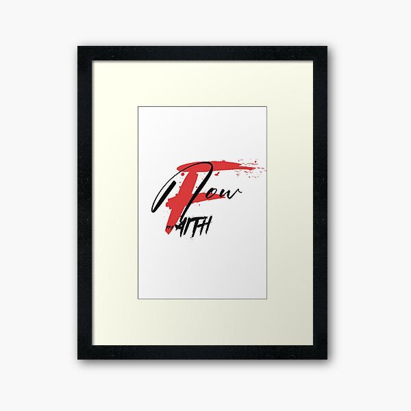 Item preview, Now Faith Red and Black Graphic designed and sold by howard2graphix.
