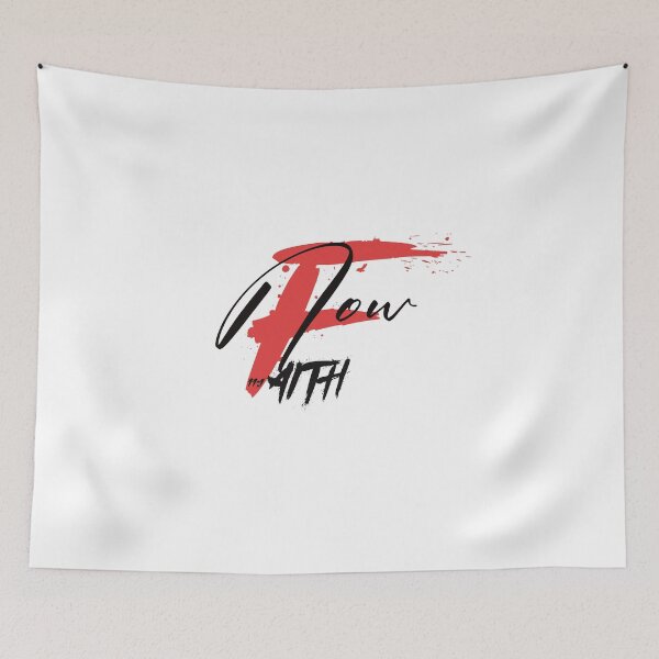Item preview, Now Faith Red and Black Graphic designed and sold by howard2graphix.