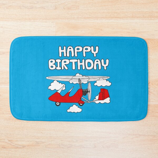 Item preview, Gyrocopter Pilot Happy Birthday Autogyro Aviation Enthusiast designed and sold by doodlerob.