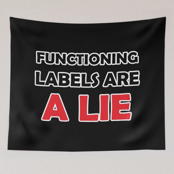 Item preview, Functioning Labels designed and sold by FirestormFox.