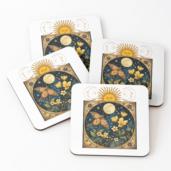 Item preview, Celestial Moonlit Garden designed and sold by Estelle Printworks.
