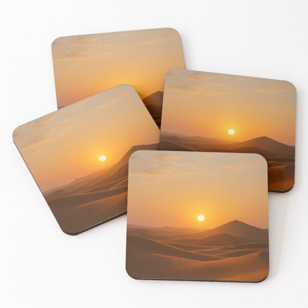 Item preview, Golden Dunes at Dawn designed and sold by TheWonkyEaselCo.