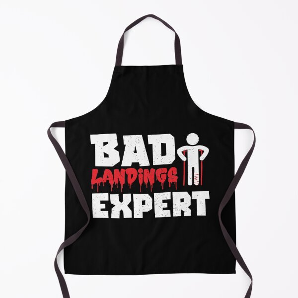 Item preview, Bad Landings Expert Broken Leg Bones Foot Injury Recovery designed and sold by Nemcha-Tee.