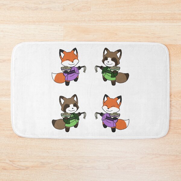 Item preview, Kitsune and Tanuki Noodles designed and sold by FirestormFox.