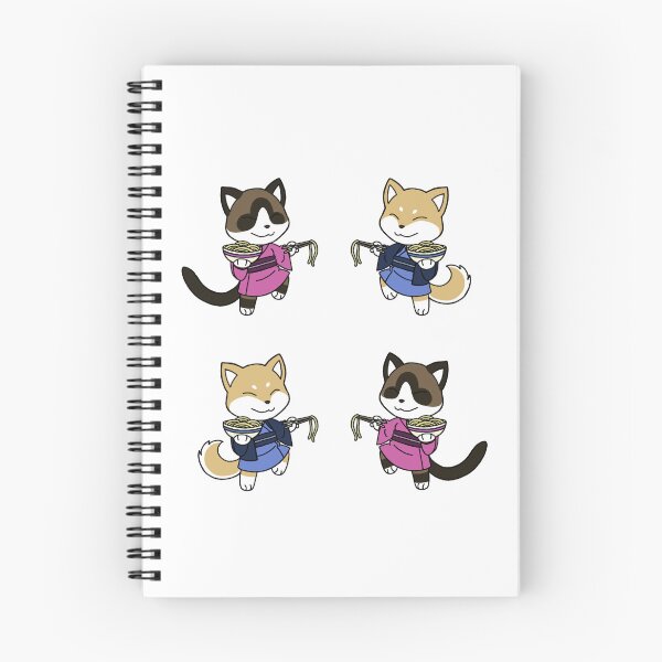 Item preview, Neko and Inu Noodles designed and sold by FirestormFox.