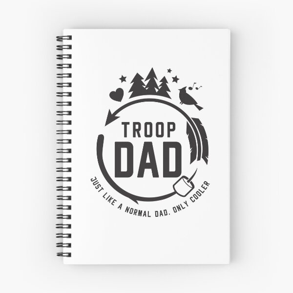 Item preview, Troop Dad, Just like a normal dad, only cooler! designed and sold by Underground Craft Club.