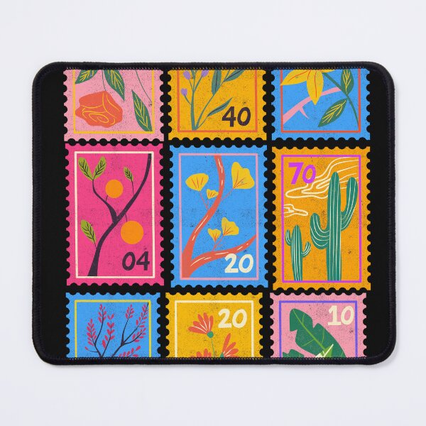Item preview, Vintage Botanical Stamps – Floral Nature Collection designed and sold by dijjaboutique.
