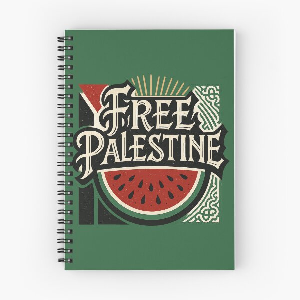 Item preview, Free Palestine Watermelon Arabic Pattern – Middle Eastern Solidarity designed and sold by GirlyPopped.