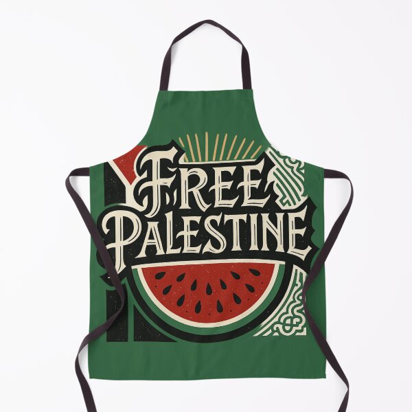 Item preview, Free Palestine Watermelon Arabic Pattern – Middle Eastern Solidarity designed and sold by GirlyPopped.