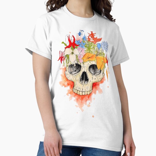 Item preview, Crâne de fleur designed and sold by Killer Creative.