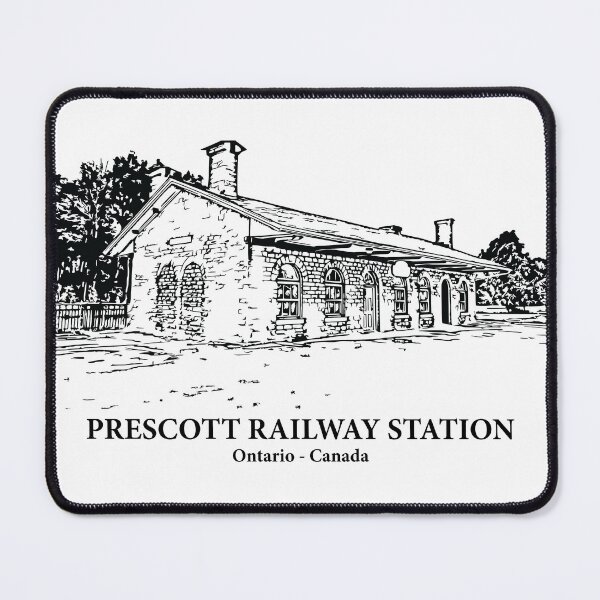 Item preview, Prescott Railway Station - Ontario Canada designed and sold by Lakeric.