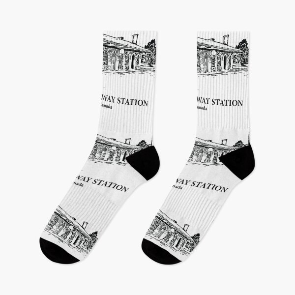 Item preview, Prescott Railway Station - Ontario Canada designed and sold by Lakeric Cityscapes.