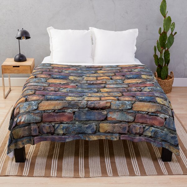 Item preview, Timeless Urban Texture: Aged Brickwork Pattern designed and sold by NTGUILTY.